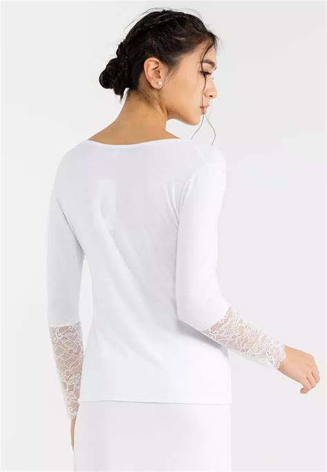 Jual Zalia Basics Lace Inner Top Pack Of Original Zalora