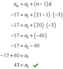 Arithmetic Sequence Formula | ChiliMath