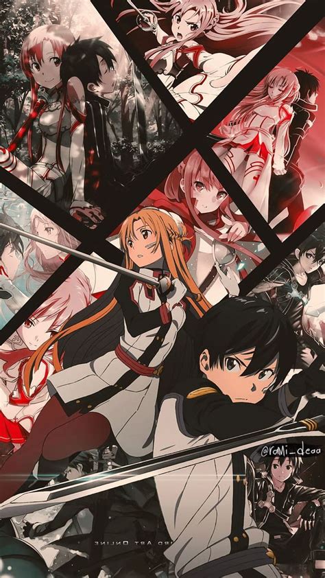 Kirito y asuna anime art en línea sao espada Fondo de pantalla de