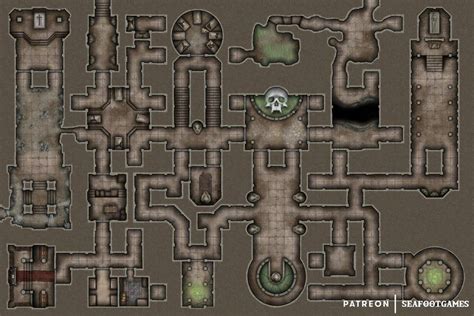 Free Lich S Lair 40x60 Mega Battlemap [oc] Battlemaps Pen And Paper Games Pen And Paper Level