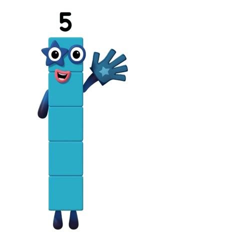 Number Blocks 5 Imprimibles