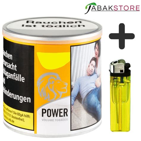 Power Gelb Volumentabak G Online Im Tabakstore