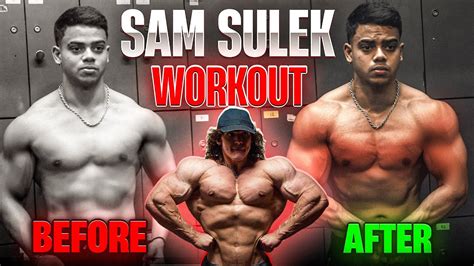 I Tried The Strongest Bodybuilder Sam Sulek Workout This Is