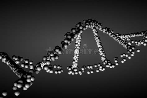 3d Rendering DNA Molecule Stock Illustration Illustration Of Health