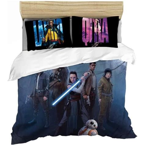 Star Wars 9 Parure De Lit Housse De Couette 240 X 260 Cm Taie D