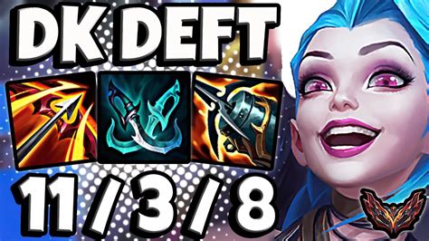 Jinx Vs Zeri ADC DK Deft Patch 13 3 Korea Grandmaster YouTube