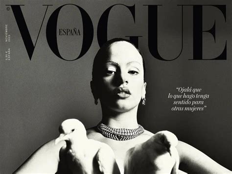 Rosalía Se Convierte En Protagonista De La Portada De ‘vogue España’ De Noviembre Infobae