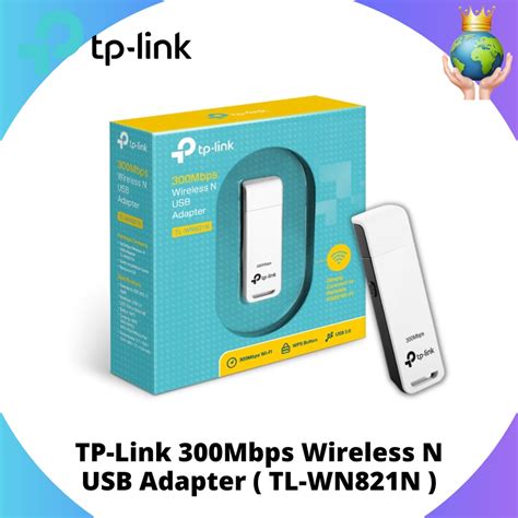 TP-Link TL-WN821N 300Mbps Wireless N USB Adapter | Shopee Malaysia