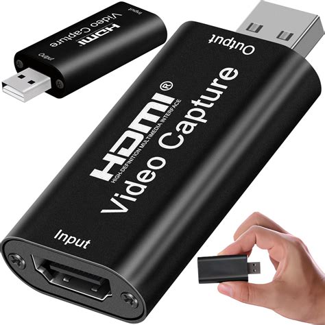 Placa De Captura Video HDMI 4K 30 Hz Iesire USB 2 0 Negru