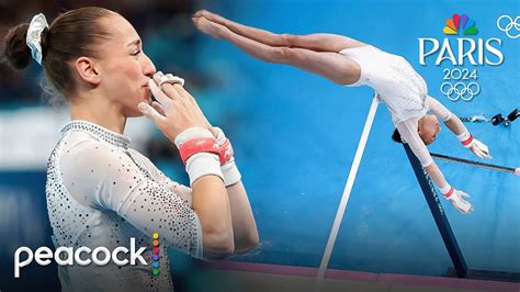 Uneven Bars Gold Kaylia Nemour S Historic Victory For Algeria Youtube