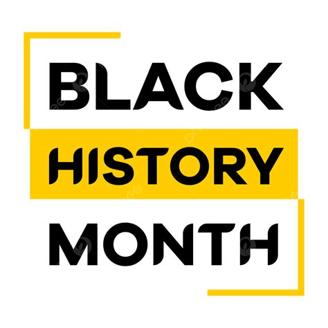 Black History Month Vector Hd PNG Images Black History Month Vector