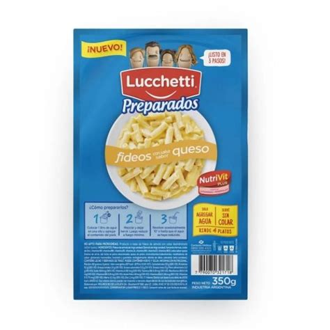 Fideos Lucchetti Queso X Gr Super Mami