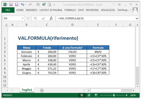 Come Usare La Funzione VAL FORMULA Di Excel Excel Academy