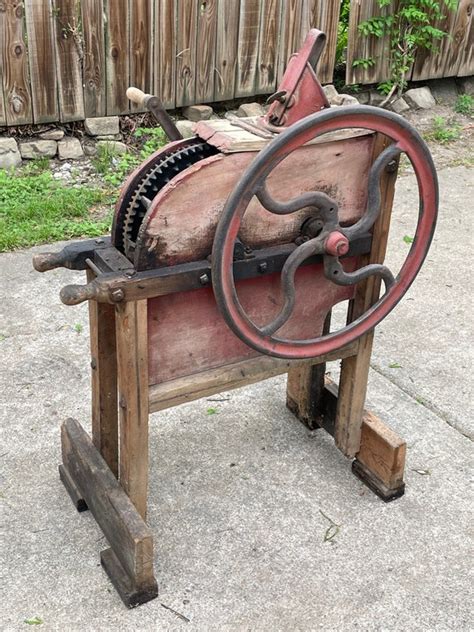 Antique 1800s Field Corn Shredder Walnut Hull Separator Etsy