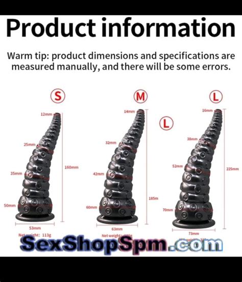 Dildo de tentáculos de menor a mayor La Pleberia de San Pedro