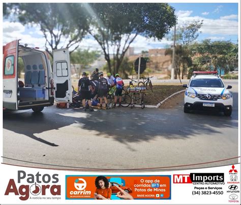 Idoso Fica Ferido Ap S Cair De Bicicleta Na Avenida Jk Em Patos De