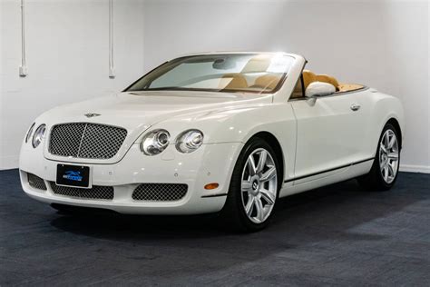 2007 Bentley Continental Gt, Glacier White With 21328 Miles Available ...