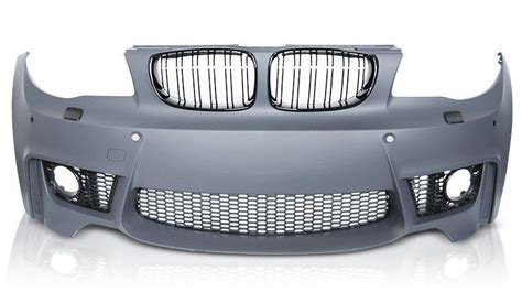 M1 Look Front Bumper For BMW 1 Ser 04 13 All Models With PDC With