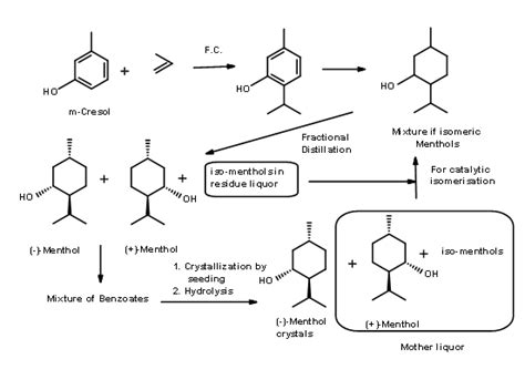 6: Strategies in (-)-Menthol Synthesis - Chemistry LibreTexts