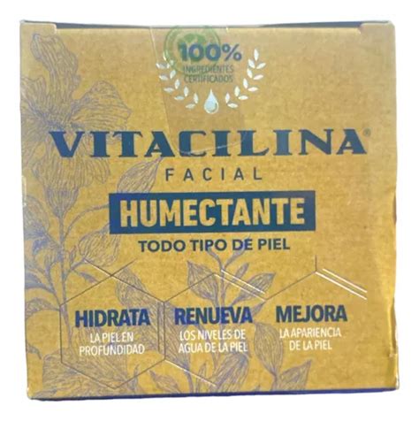 Crema Vitacilina Facial Humectante Vitacilina D A Noche Para Todo Tipo