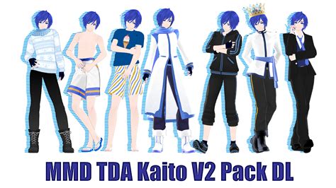 MMD TDA Kaito V2 Pack DL Happy 15 Anniversary By Nito164 On DeviantArt