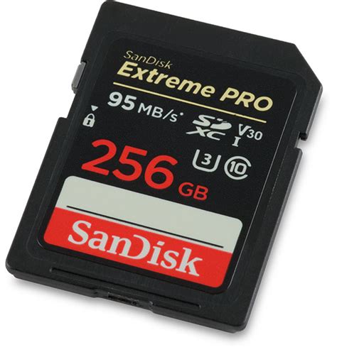 Sandisk Extreme Pro 95mb S Uhs I U3 V30 256gb Sdxc Card Review Camera Memory Speed Comparison