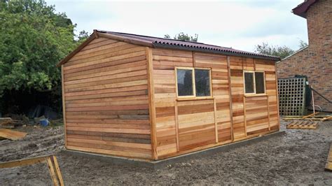 Cedar Wood Sheds Red Cedar Clad Garden Buildings