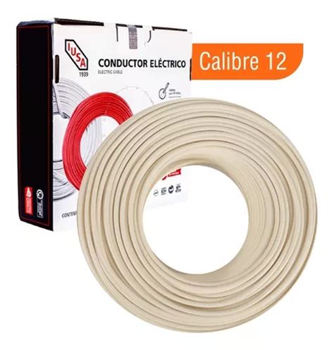 Cable Electrico Iusa Cobre Puro Thw Calibre M Colores Voltaje