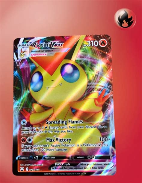 Victini Vmax 022163 Battle Styles Tcg Coleccionistas