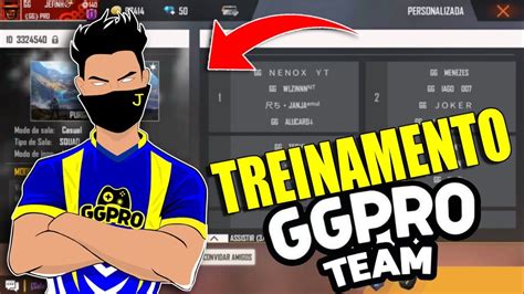 FREE FIRE AO VIVO X TREINO GG PRO TREINAMENTO EMULADOR LIVE