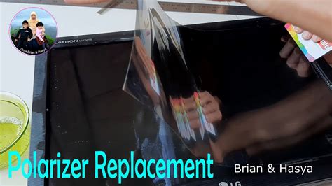 Cara Mengganti Polarizer Monitor Sisi Luar Bagi Pemula How To Change