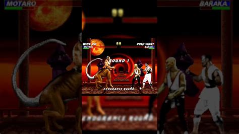 Mortal Kombat Trilogy Motaro Gameplay Arcade 60fps Youtube