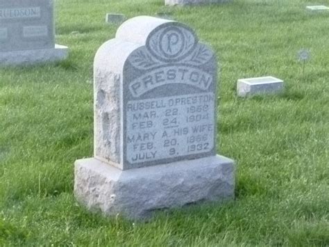 Mary Ann Fulkerson Preston M Morial Find A Grave