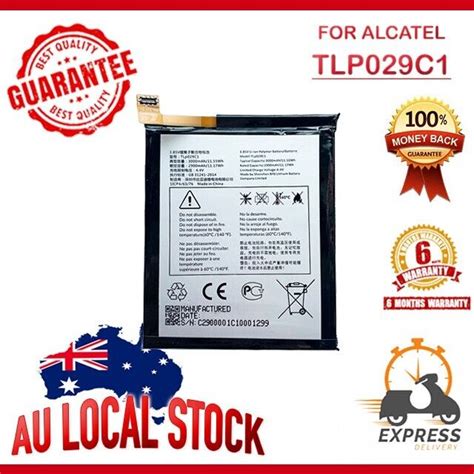 TLp029C1 Replacement Battery For ALCATEL A30 Fierce A30 Plus OT 5049S