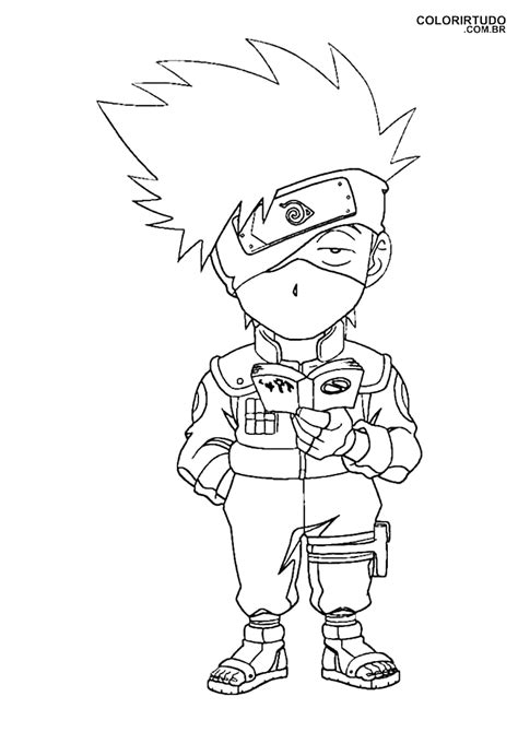 Total 116 Imagem Desenhos Para Colorir Kakashi Vn