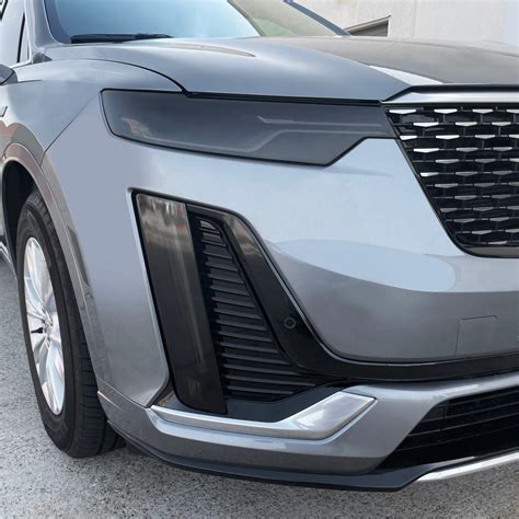 2020 2024 Cadillac Xt6 Headlight Precut Tint Overlays Slickmod