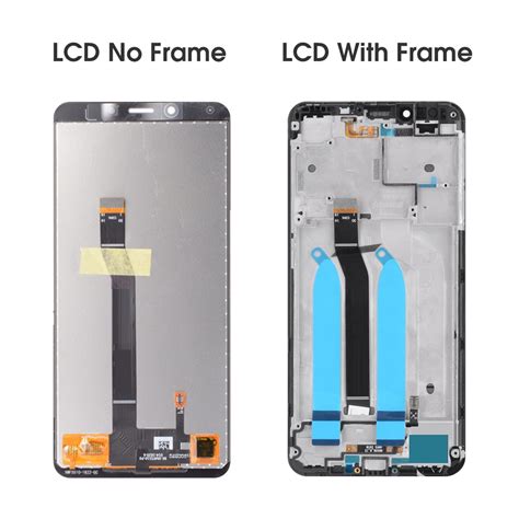 Tela Frontal Touch Display Xiaomi Redmi A Lcd Aro Escorrega O