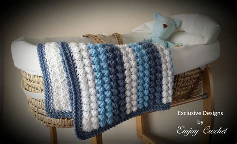 Baby Crochet Bobble Blanket Afghan Pattern For Pram