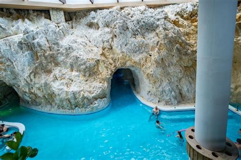 Premium Photo Cave Bath Complex Barlangfurdo A Thermal Bath Complex