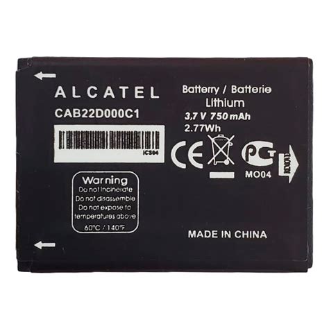 Bater A Alcatel Cab D C Zodiaco M Vil