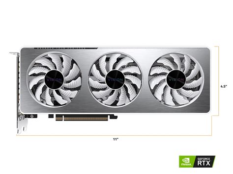 Buy Gigabyte Geforce Rtx 3060 Vision Oc 12g Rev20 Graphics Card 3x