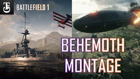 Battlefield 1 Behemoth Montage Dreadnought Airship And Sentry