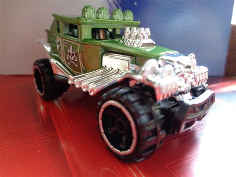 J And J Toys Hot Wheels Baja Bone Shaker Ford Mustang GT