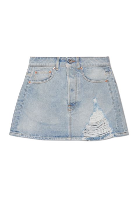 Vetements Denim Skirt Women S Clothing Vitkac