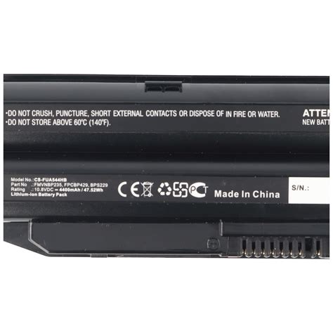 Accu Geschikt Voor Fujitsu LifeBook A544 Accu FMVNBP235 4400mAh