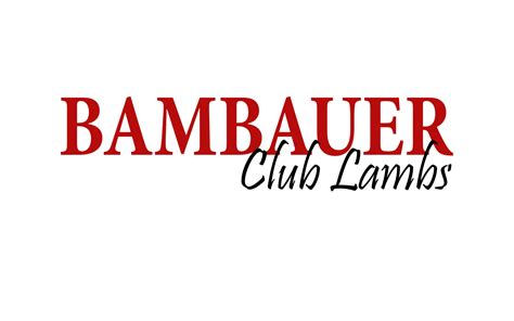 Bambauer Club Lambs