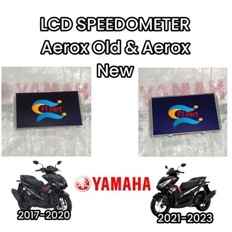 Jual Lcd Aerox Lexi Layar Speedometer Speedo Spidometer Aerox Old