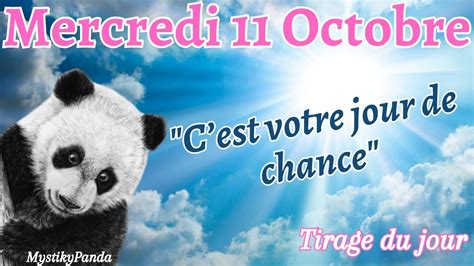 C Est Votre Jour De Chance Tirage Du Jour Mercredi Octobre Youtube