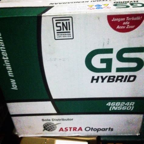 Jual Aki Mobil Gs Hybrid Ns Rush Terios Avanza Xenia Swift Taruna Sx