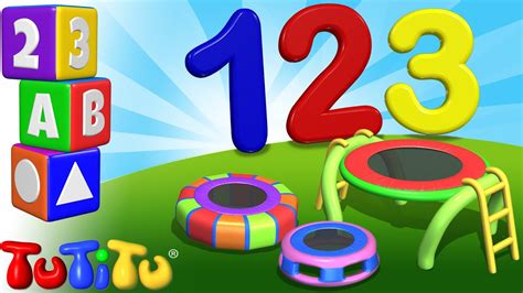 TuTiTu Preschool 123 Trampoline Learning Numbers Learn To Count